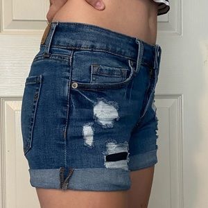 Aeropostale Low Rise Jean Shorts